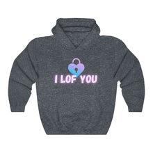 Load image into Gallery viewer, I LOF YOU. Unisex Heavy Blend™ (multiple color options)
