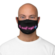 Load image into Gallery viewer, &quot;The sexiest crypto&quot; Fitted Polyester Face Mask
