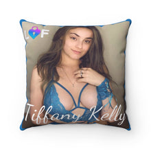 Load image into Gallery viewer, Tiffany Kelly Branded - Square Pillow
