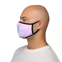 Load image into Gallery viewer, &quot;I LOF YOU&quot; Fitted Polyester Face Mask
