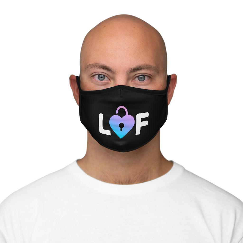 LOF Fitted Polyester Face Mask
