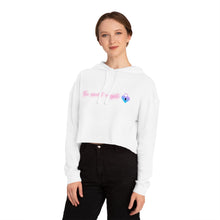 Load image into Gallery viewer, &quot;The sexiest crypto&quot; Cropped Hooded Sweatshirt

