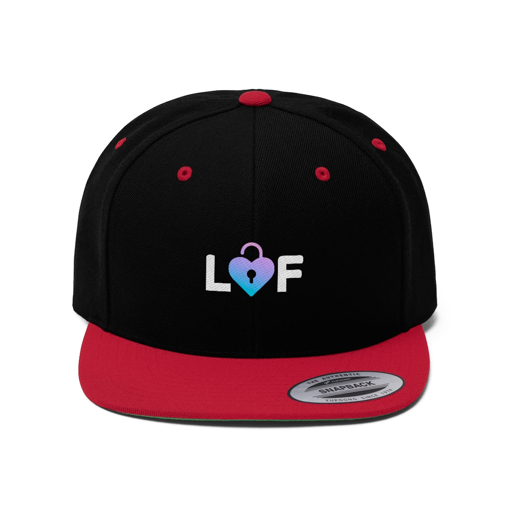 Embroidered LOF Flat Bill Hat(multiple color options)