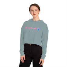 Load image into Gallery viewer, &quot;The sexiest crypto&quot; Cropped Hooded Sweatshirt
