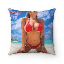 Load image into Gallery viewer, Blondie Rosiie  - Square Pillow
