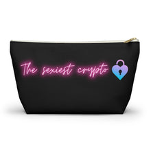 Load image into Gallery viewer, &quot;The sexiest crypto&quot; Accessory Pouch
