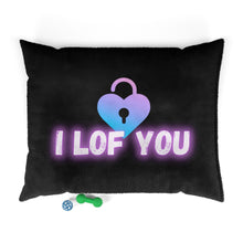 Load image into Gallery viewer, I LOF YOU Pet Bed(Multiple Sizes)
