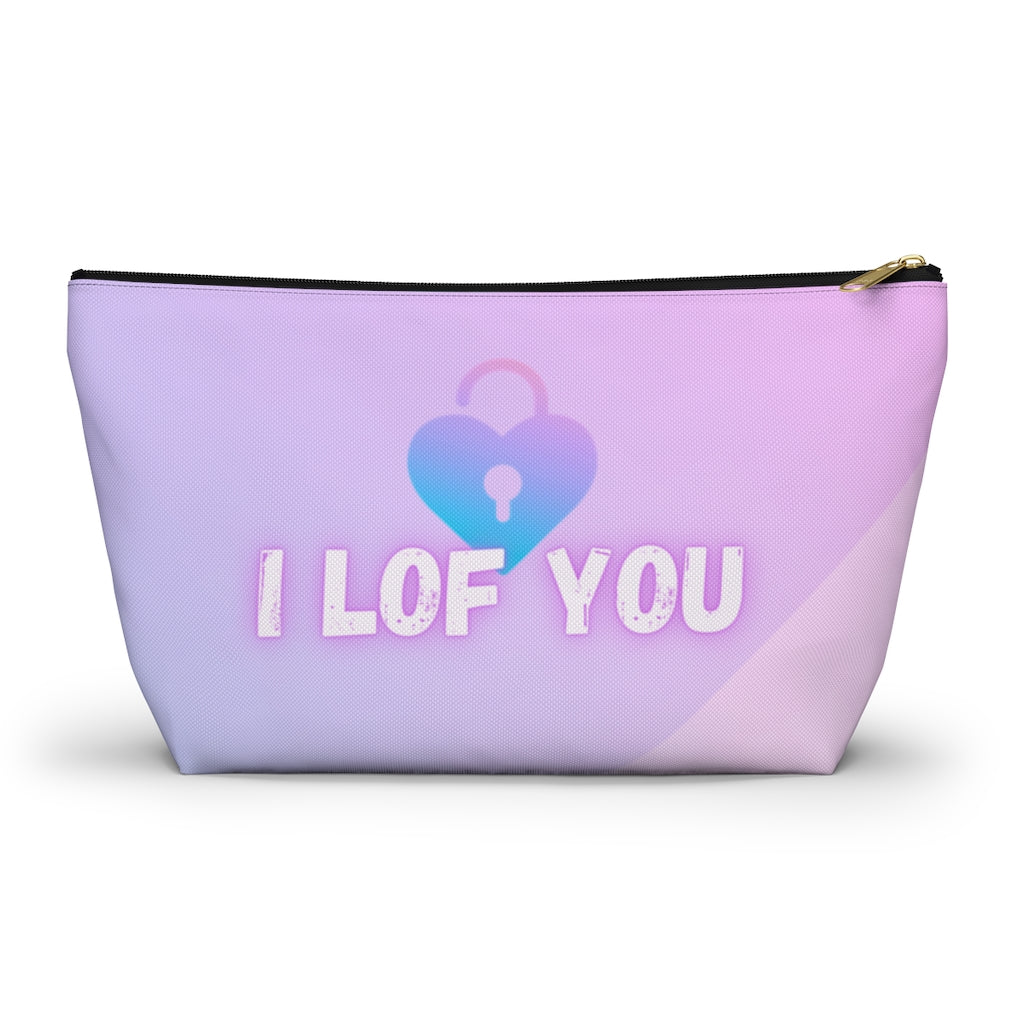 I LOF YOU Accessory Pouch